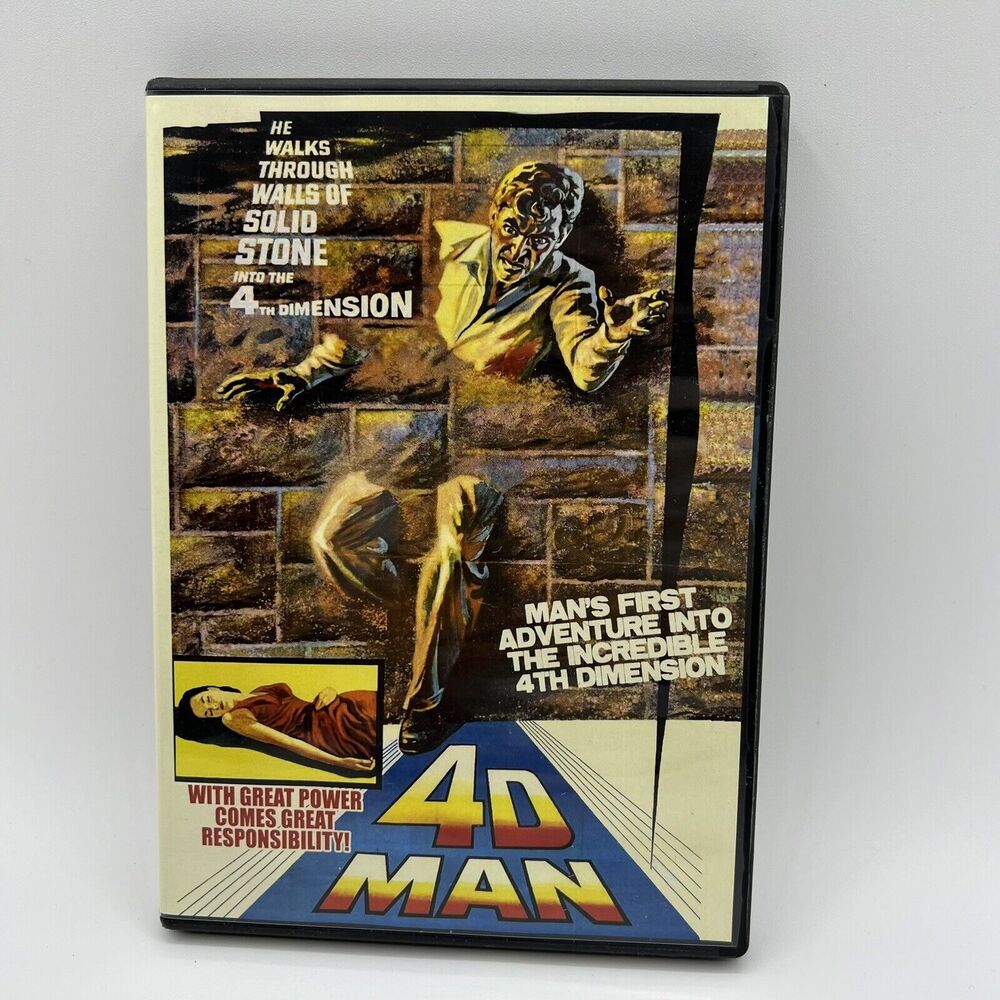 4D Man (DVD, 1959, 2017 Release) Lee Meriwether, Patty Duke